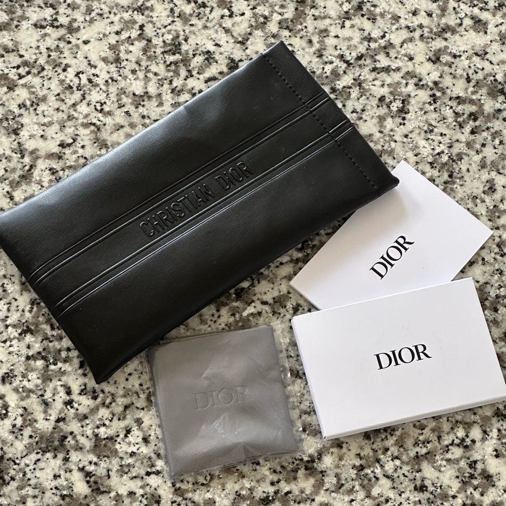 Dior Black Sunglasses Case